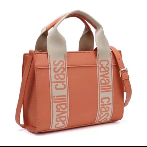 Cavalli Class Serafina Large Top Handle Tote Coral Haze NWT - Picture 1 of 2